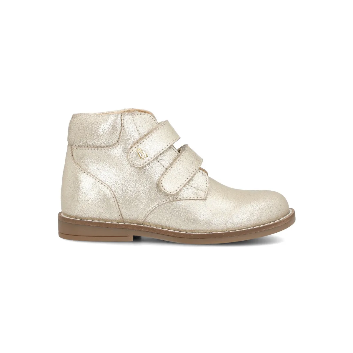 HUSH PUPPIES - Botin Cuero Niña Alora Dorado HUSH PUPPIES
