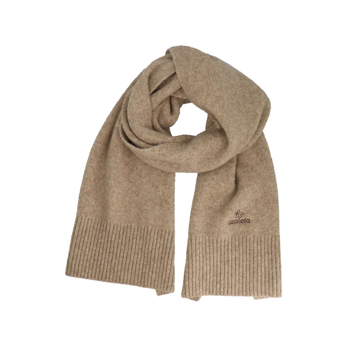 AZALEIA - Bufanda Mujer Aspen Scarf Beige AZALEIA