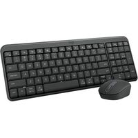 Kit Teclado & Mouse Inalámbrico MK250 Compact, Qwerty Bluetooth Grafito