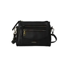 AZALEIA - Cartera Mujer Elia Cross Negro