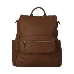 AZALEIA - Cartera Mochila Mujer Mila Backbag Café
