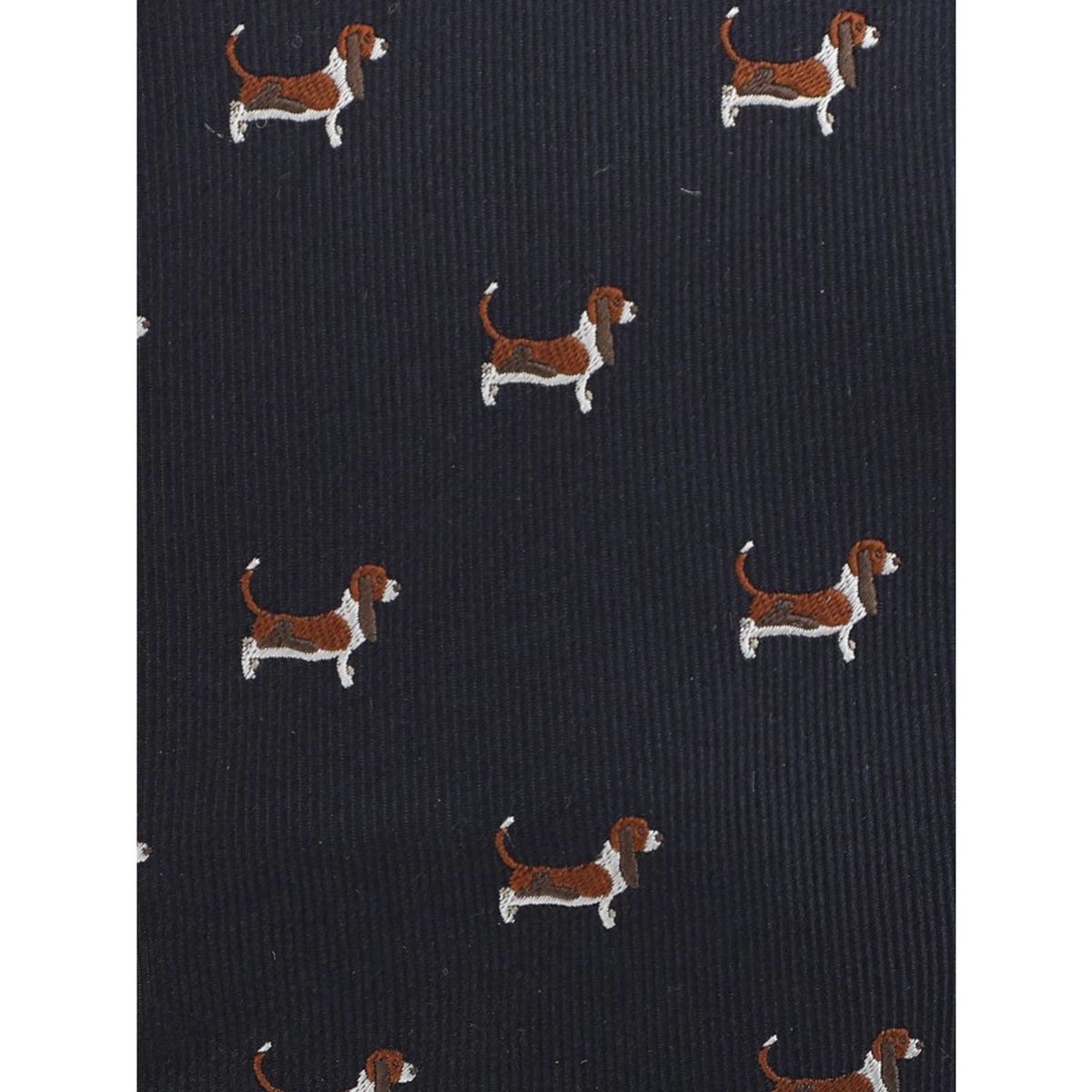 HUSH PUPPIES - Corbata Seda Hombre Hp Tie Basset Azul Marino HUSH PUPPIES