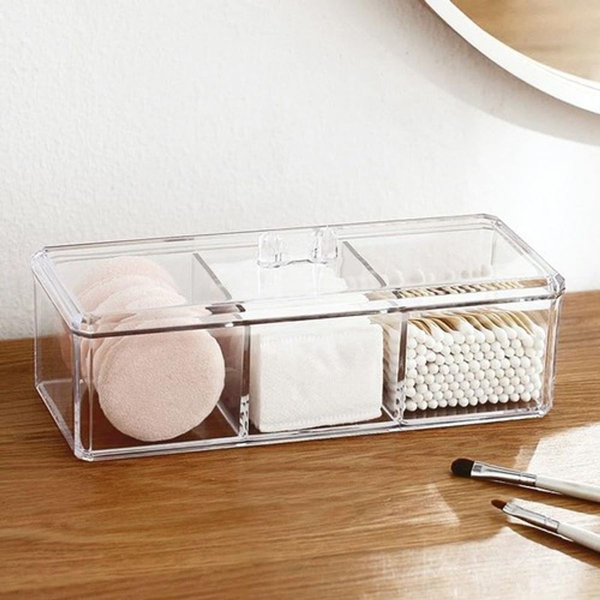 GENERICO - Organizador De Maquillajes Cosmetiqueros Caja De Maquillaje Transparente - 295115