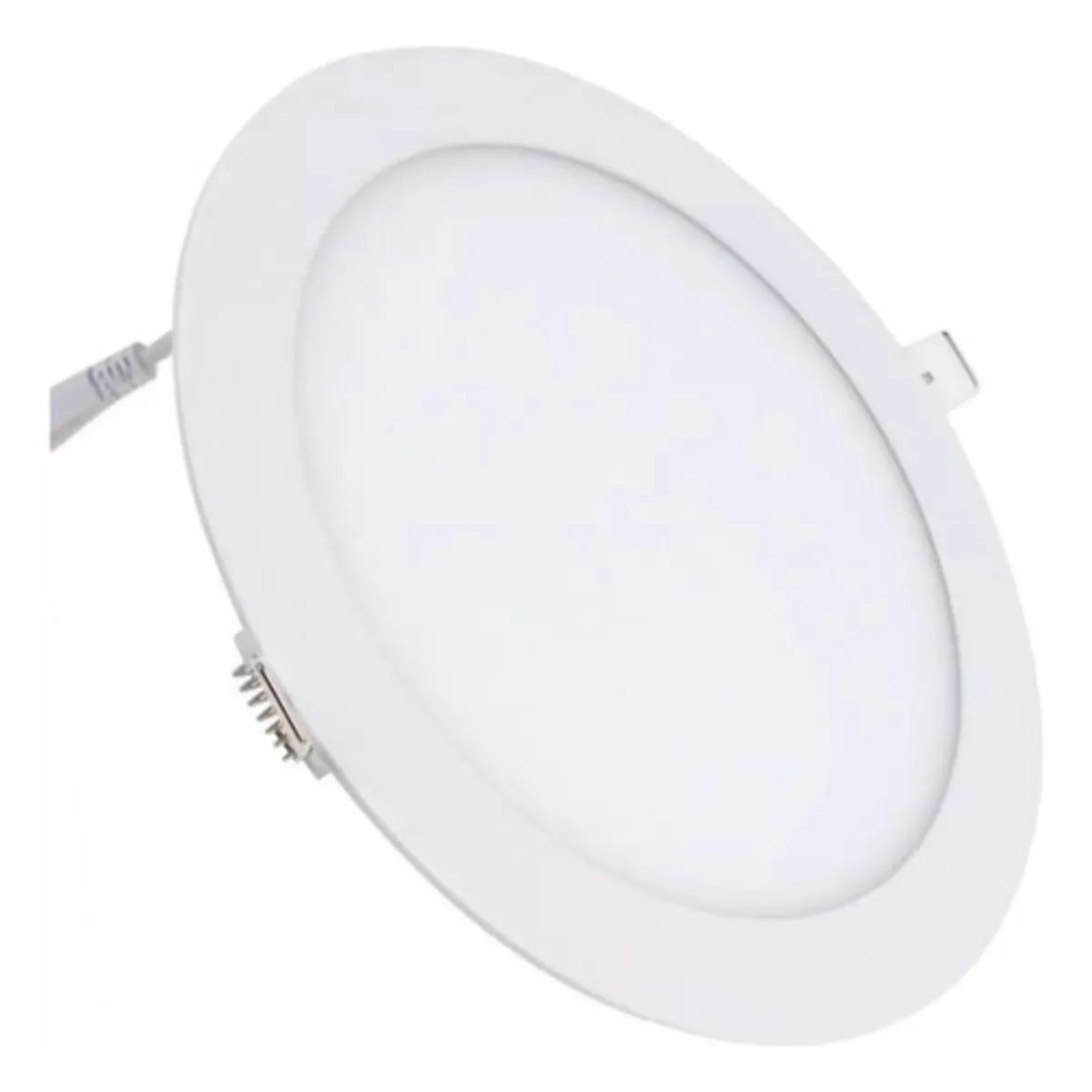 GENERICO - X10 Foco Panel Plafón Led 24w Embutido Redondo Luz Frio Blanco