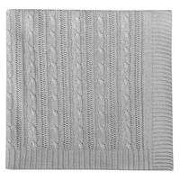 Manta Tricot Unisex Bebé Gris