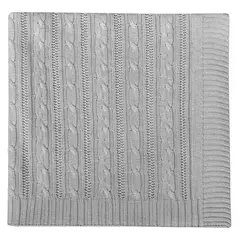 KIDSCOOL - Manta Tricot Gris