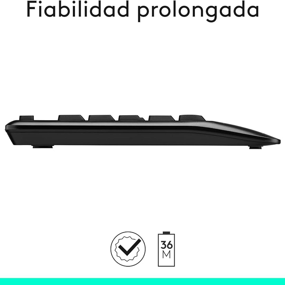 LOGITECH - Kit Teclado y Mouse Inalambrico Logitech MK345 Comfort RF USB 2.4GHz