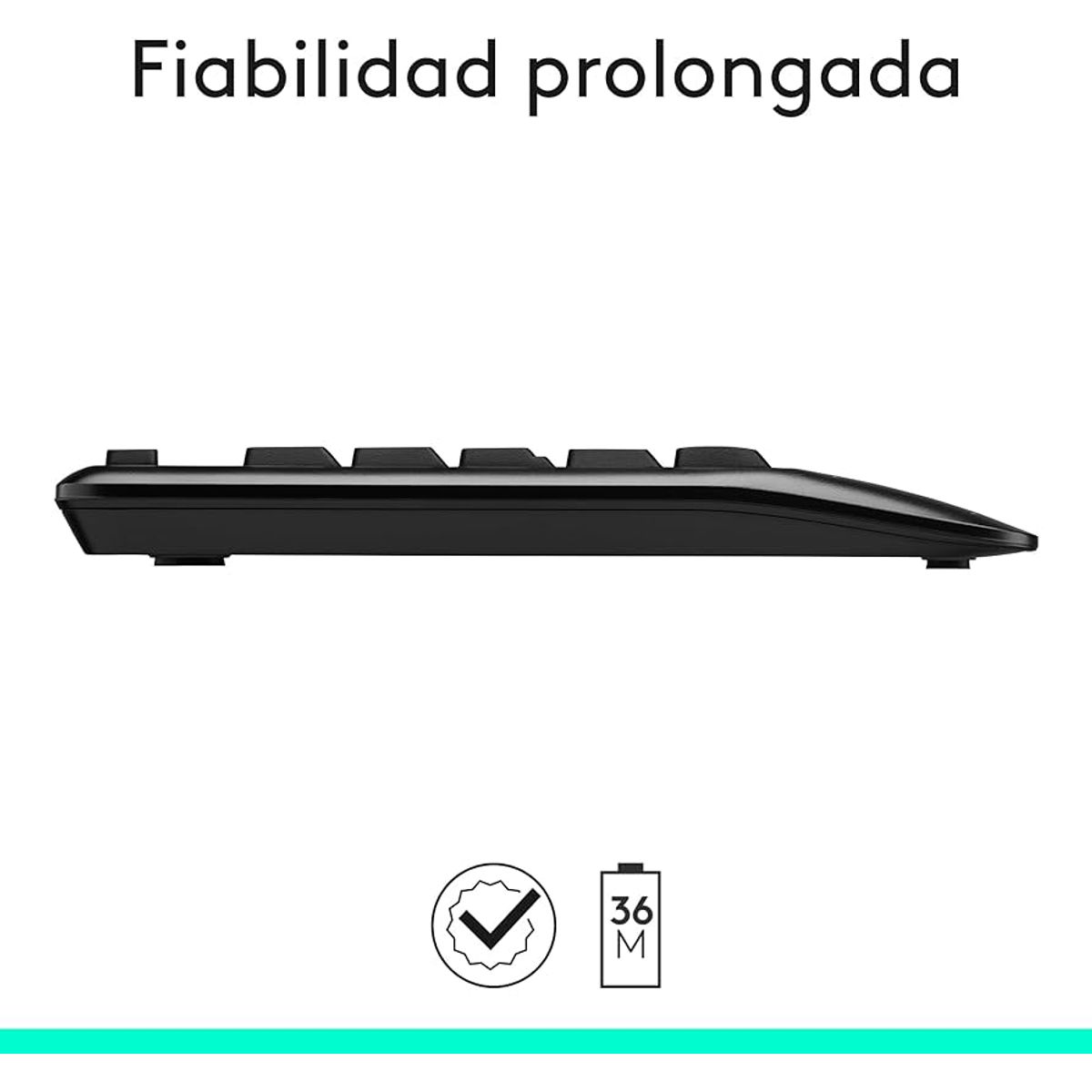 LOGITECH - Kit Teclado y Mouse Inalambrico Logitech MK345 Comfort RF USB 2.4GHz