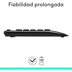LOGITECH - Kit Teclado y Mouse Inalambrico MK345 Comfort RF USB 2.4GHz