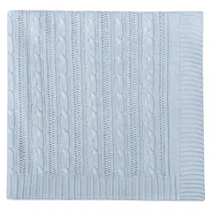 KIDSCOOL - Manta Tricot Azul
