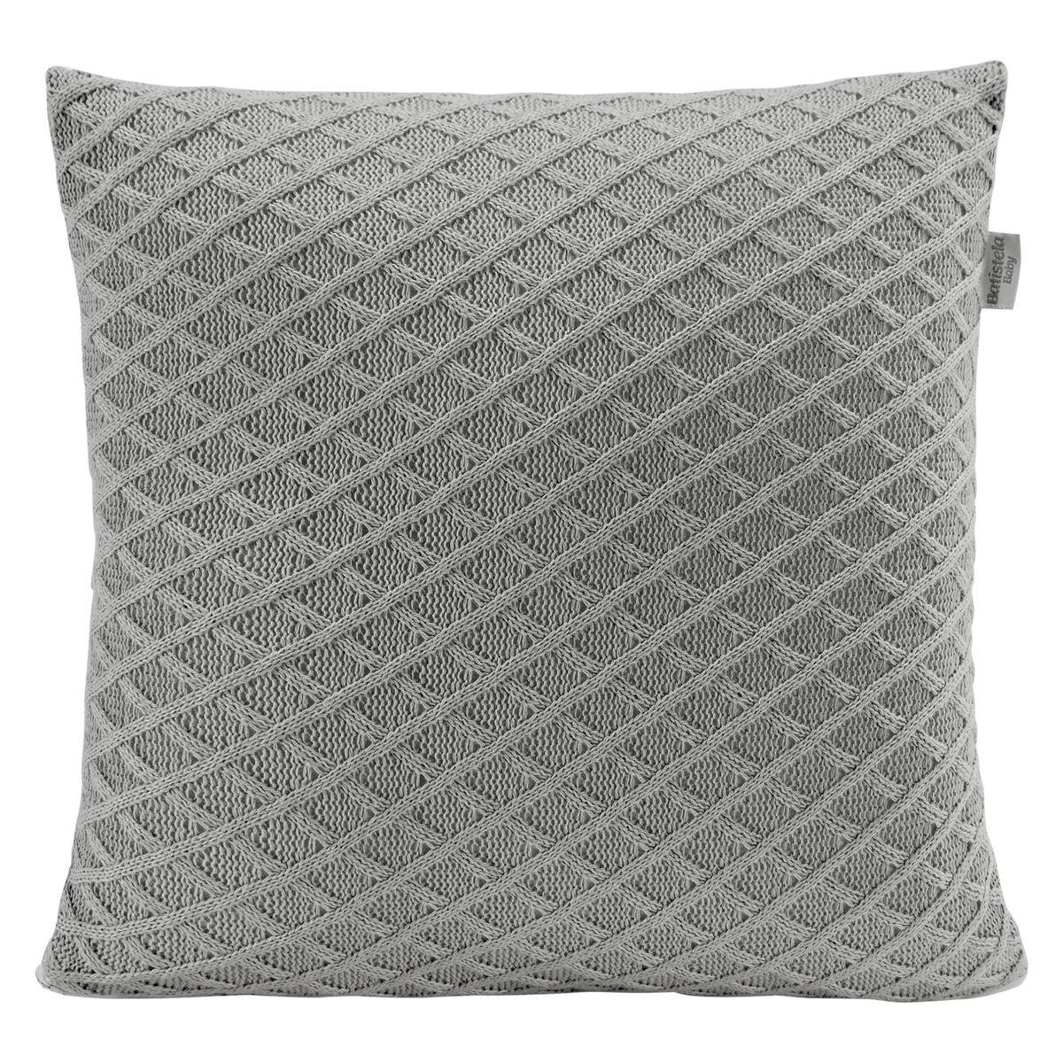 KIDSCOOL - Cojín Unisex Bebé Tricot Gris Kidscool