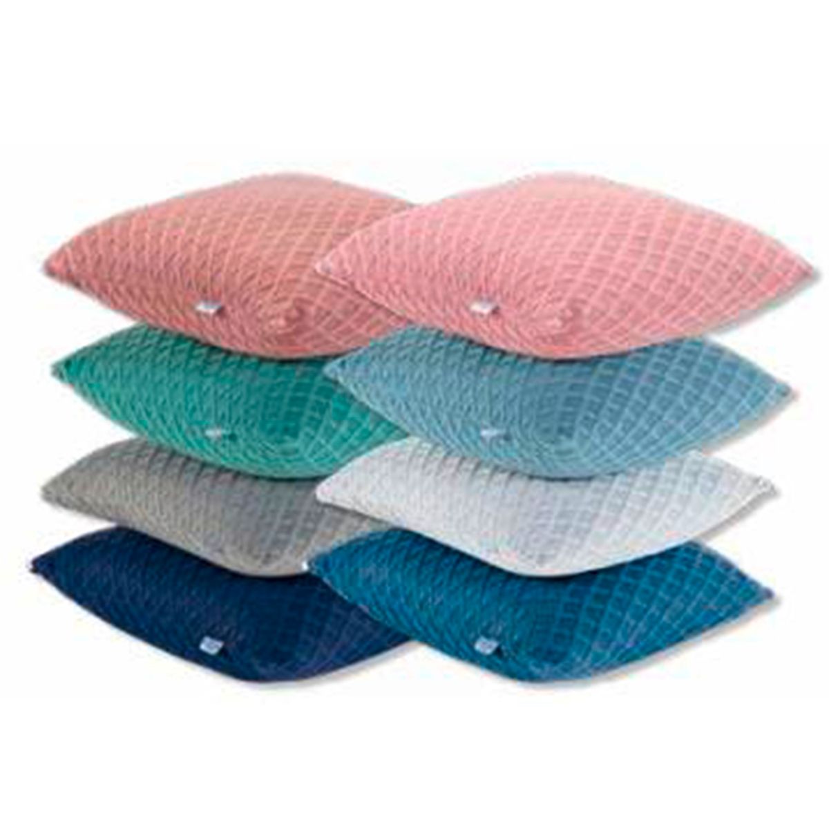 KIDSCOOL - Cojín Unisex Bebé Tricot Azul Kidscool