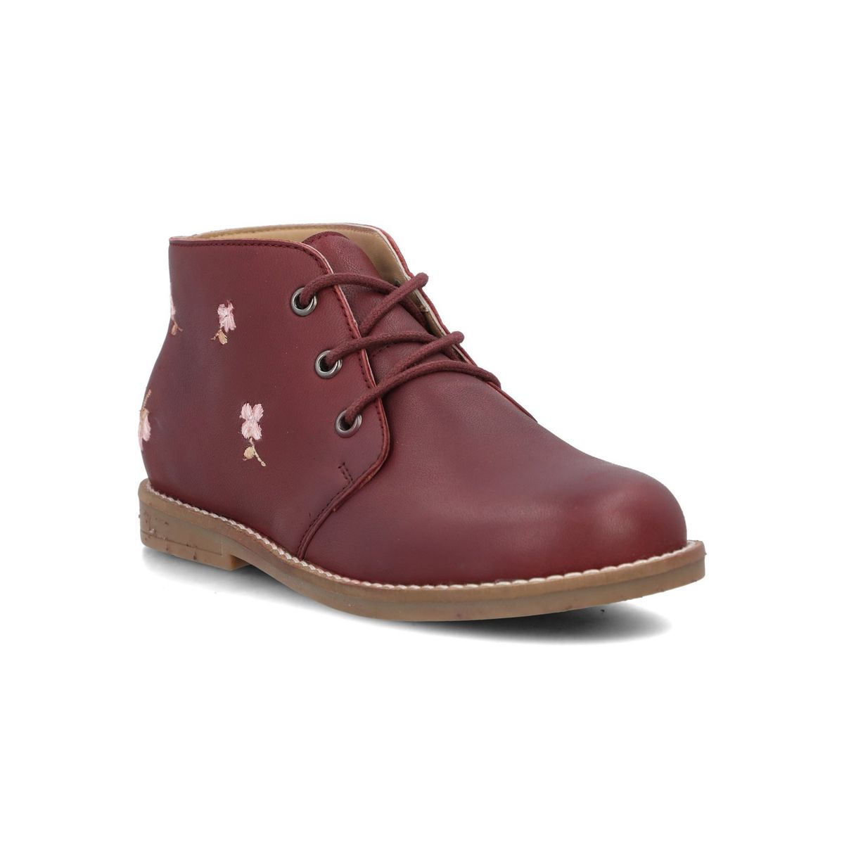 HUSH PUPPIES - Botin Cuero Niña Liora Burdeo HUSH PUPPIES