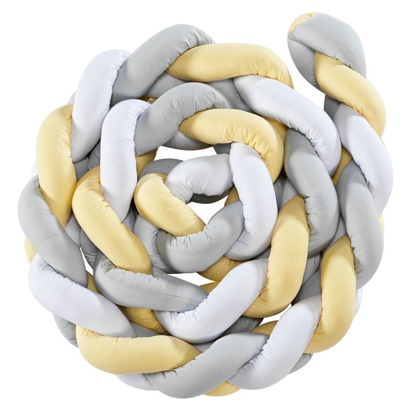 KIDSCOOL - Protector Barandas Cuna Amarillo Kidscool