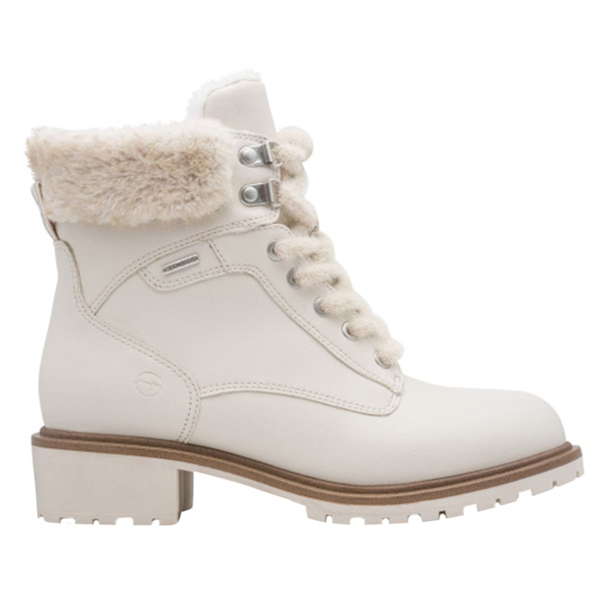 TAMARIS - Botín Mujer 26266-43 Blanco crema Flexi