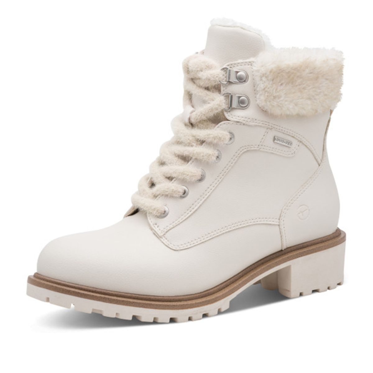 TAMARIS - Botín Mujer 26266-43 Blanco crema Flexi