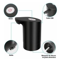 Dispensador de Agua USB Bomba de Garrafon Recargable