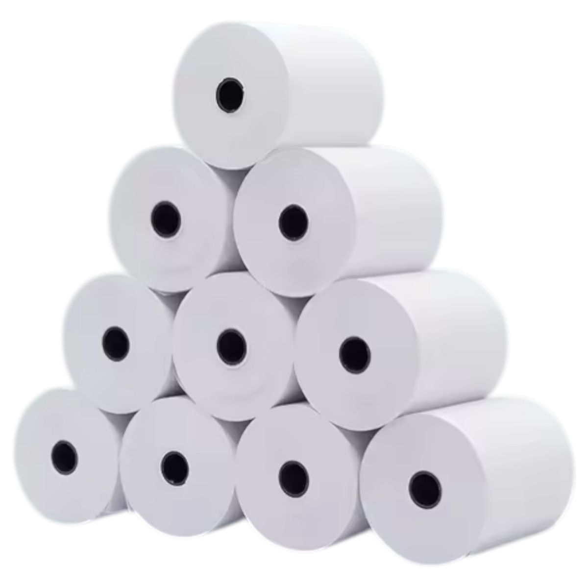 OEM - Pack de 10 Rollos Térmicos 57mmx30mm Estándar Maquinas POS