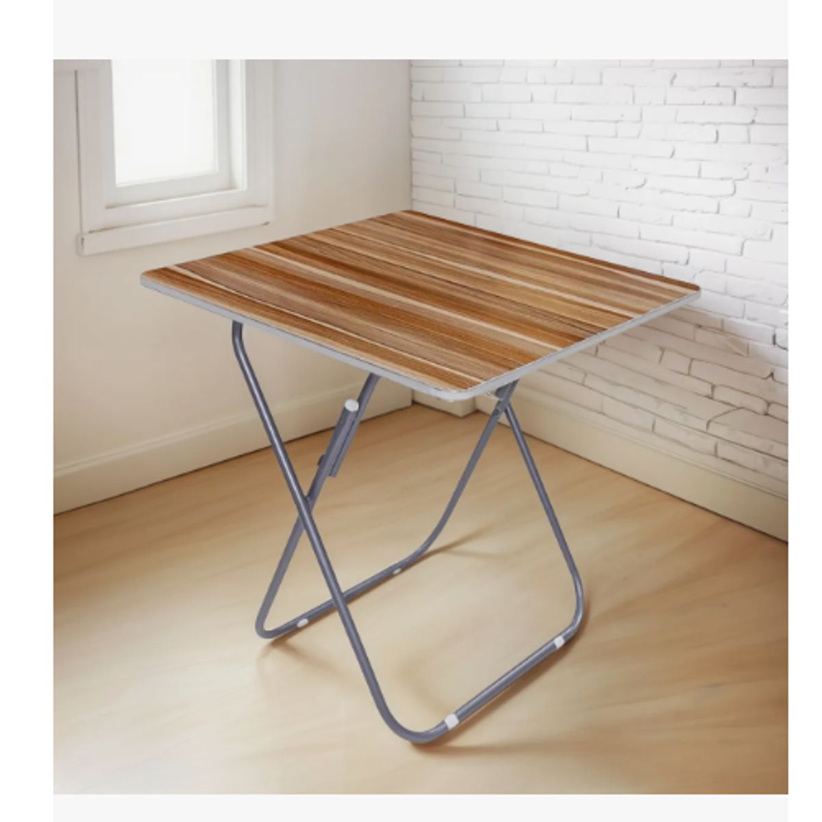 GENERICO - Mesa Plegable Portatil Multifuncional Mesa Auxiliar 60x60cm