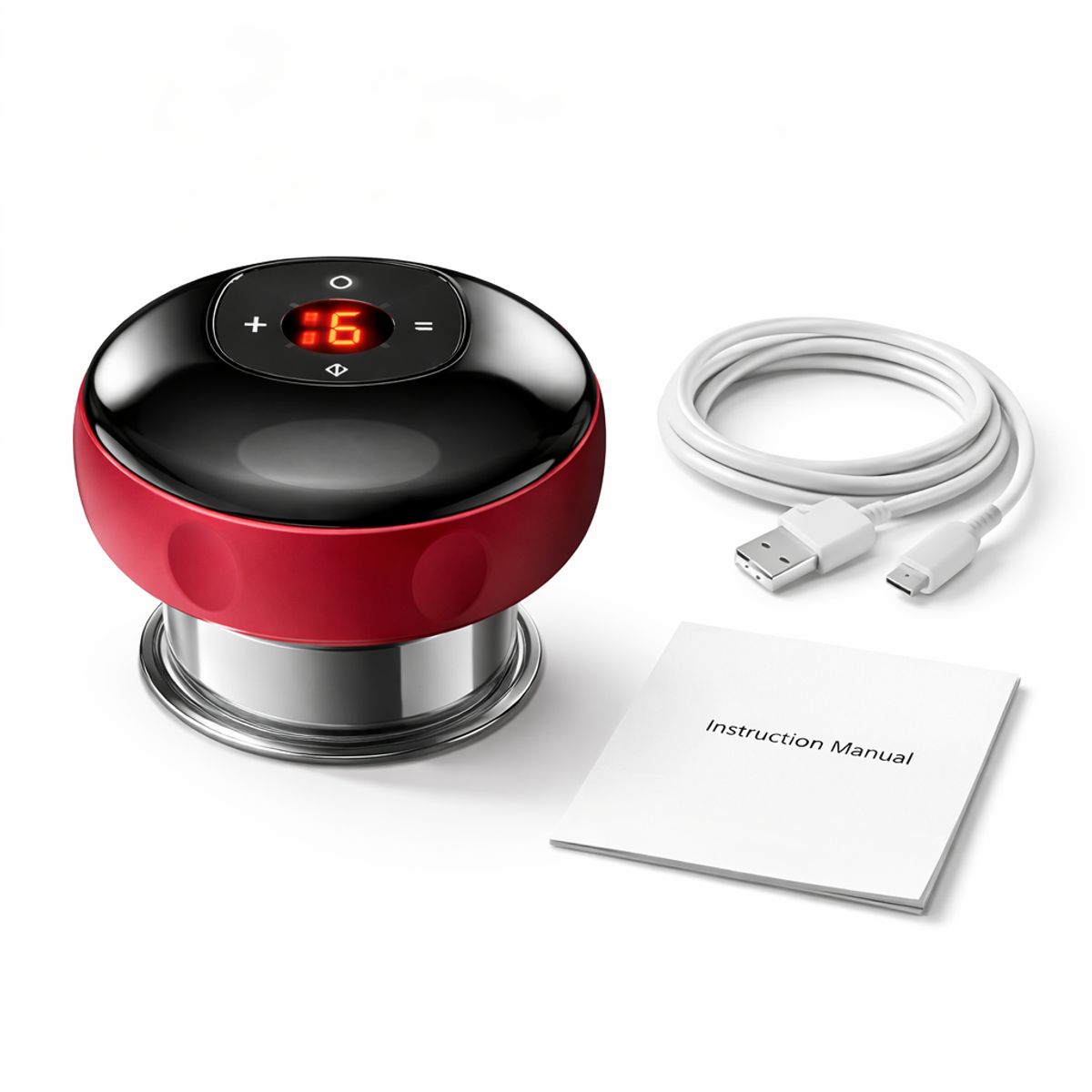 MOVI - Masajeador de Succión Corporal Ventosa Eléctrica Corporal Recargable para Alivio Muscular