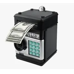 GENERICO - Alcancia Para Niños Juguete Tipo Caja Fuerte Electronica
