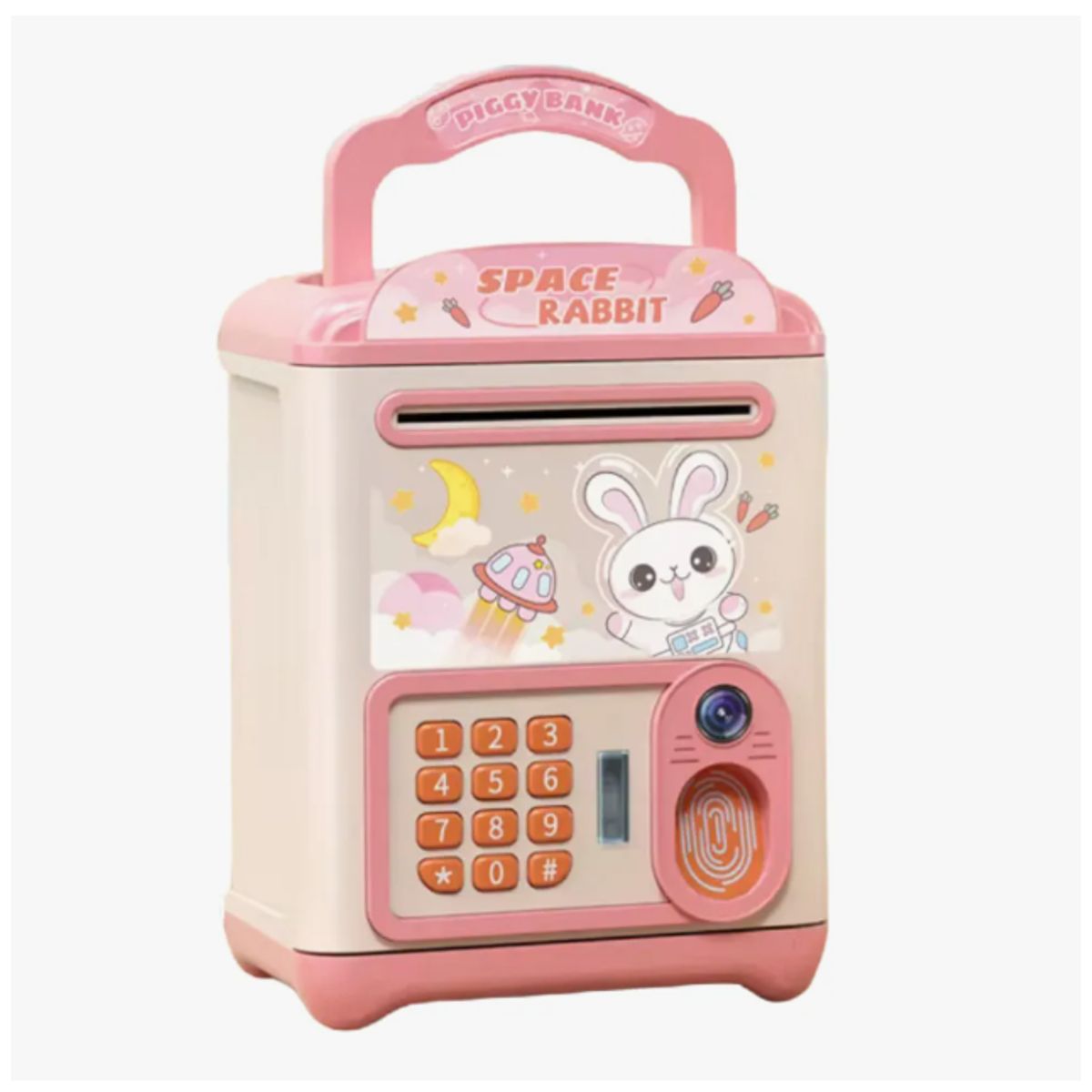 GENERICO - Alcancia Electronica Diseños Kawaii Caja Fuerte Portatil