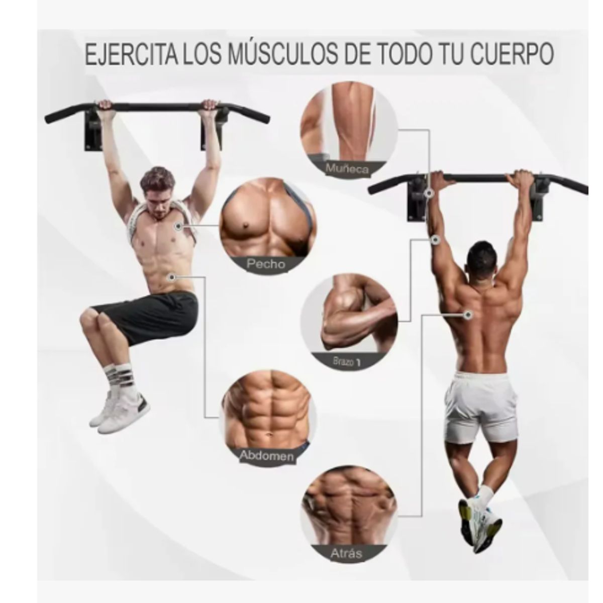 GENERICO - Barra Multifuncional Barra Calistenia Flexiones Barra De Ejercicios