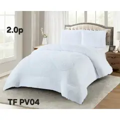 GENERICO - Cobertor Cubrecama de Invierno Peludo con Chiporro 2 plazas Diseño