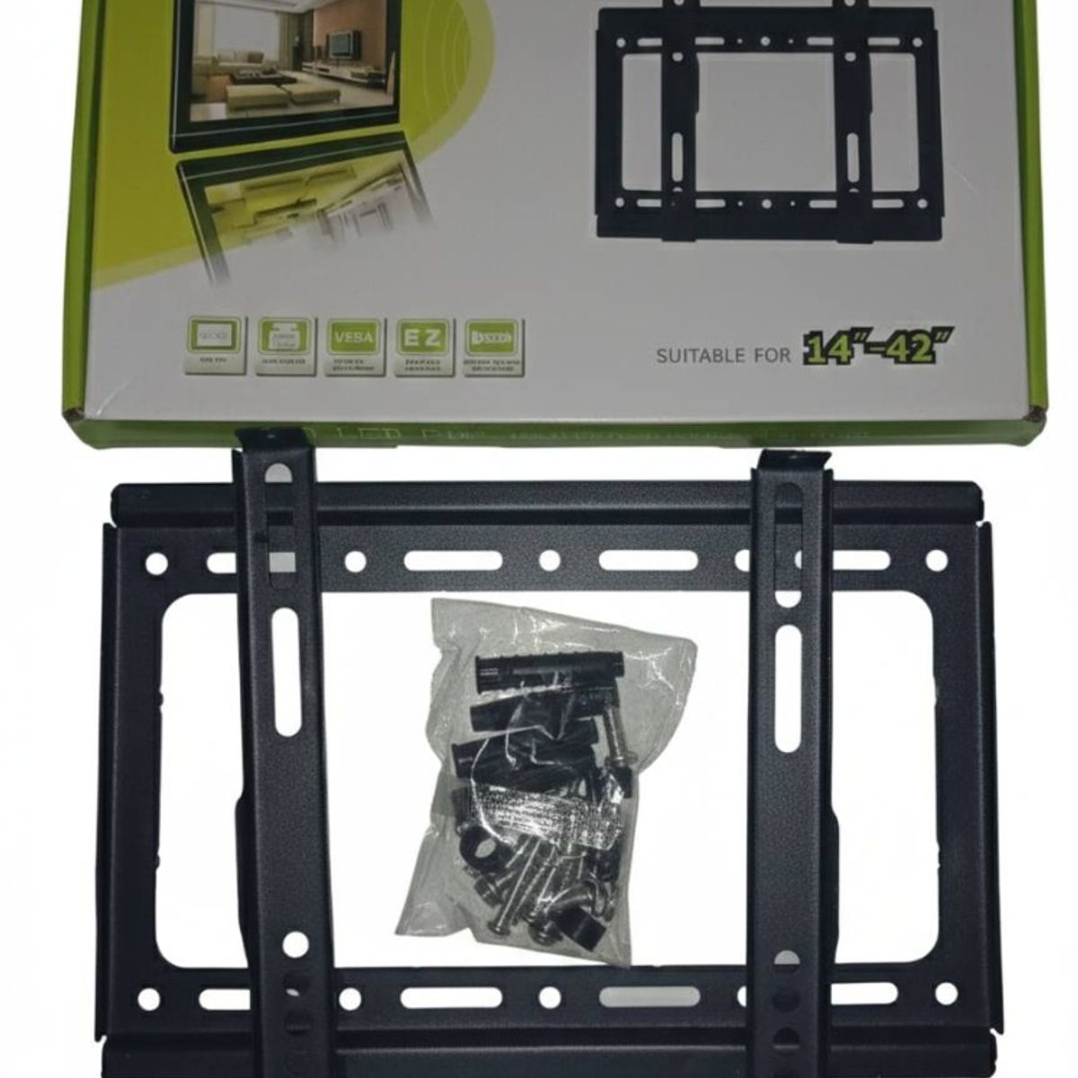 GENERICO - Soporte de pared fijo para televisores de pantalla plana 14-42