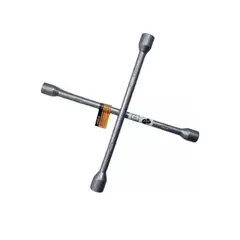 GENERICO - Llave Cruz Cruceta Para Neumáticos Auto Acero JA18634 17mm 18mm 19mm 23mm