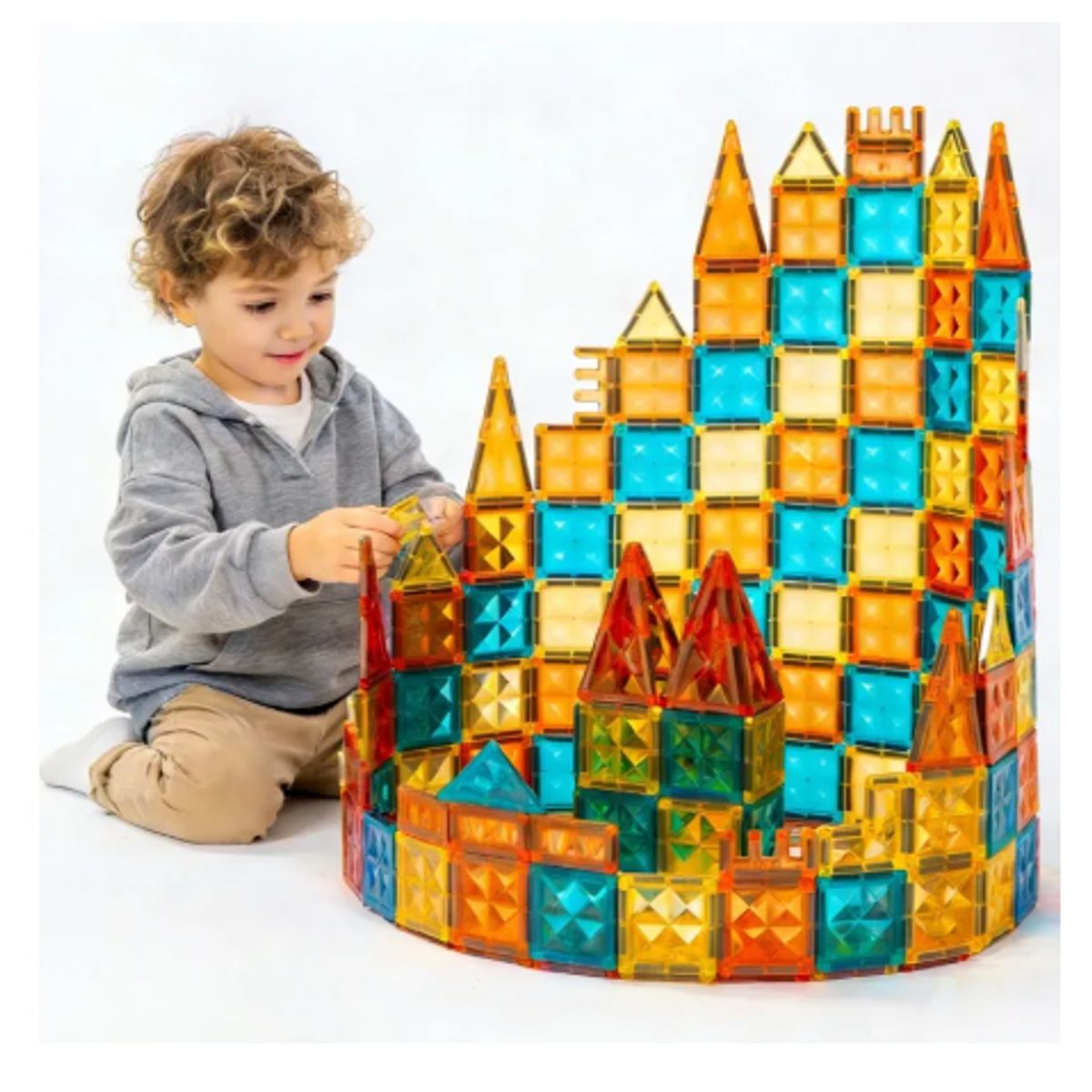 GENERICO - Bloques Magnéticos Diamante 68 Piezas Para Niños 68