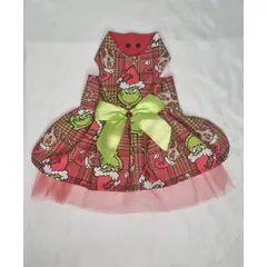 EL MUNDO DE EMMA - Vestido mascota grinch talla L