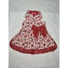 EL MUNDO DE EMMA - Vestido mascota navidad rosa talla XL
