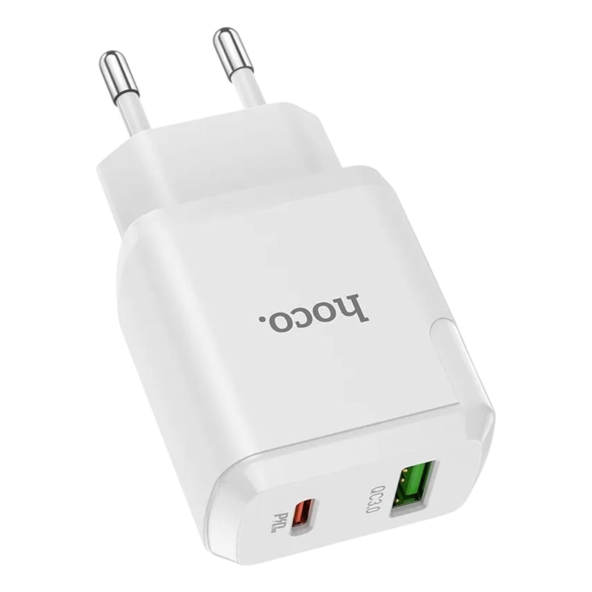 HOCO - Cargador Hoco N5 20W PD + QC3.0 Dual USB