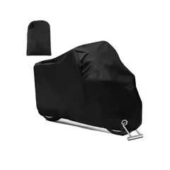 GENERICO - Funda Lona Cubre Moto Impermeable Anti Lluvia Polvo Uv