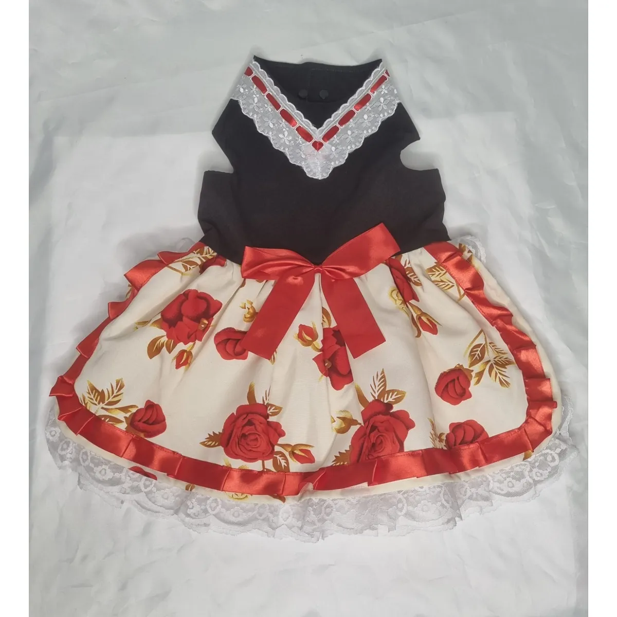 EL MUNDO DE EMMA - Vestido mascota huasa china talla XS