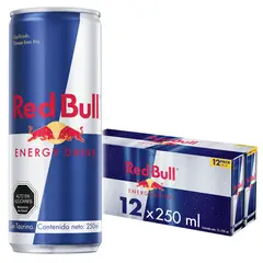 RED BULL - Bebida Energética Pack 12 Latas 250Ml