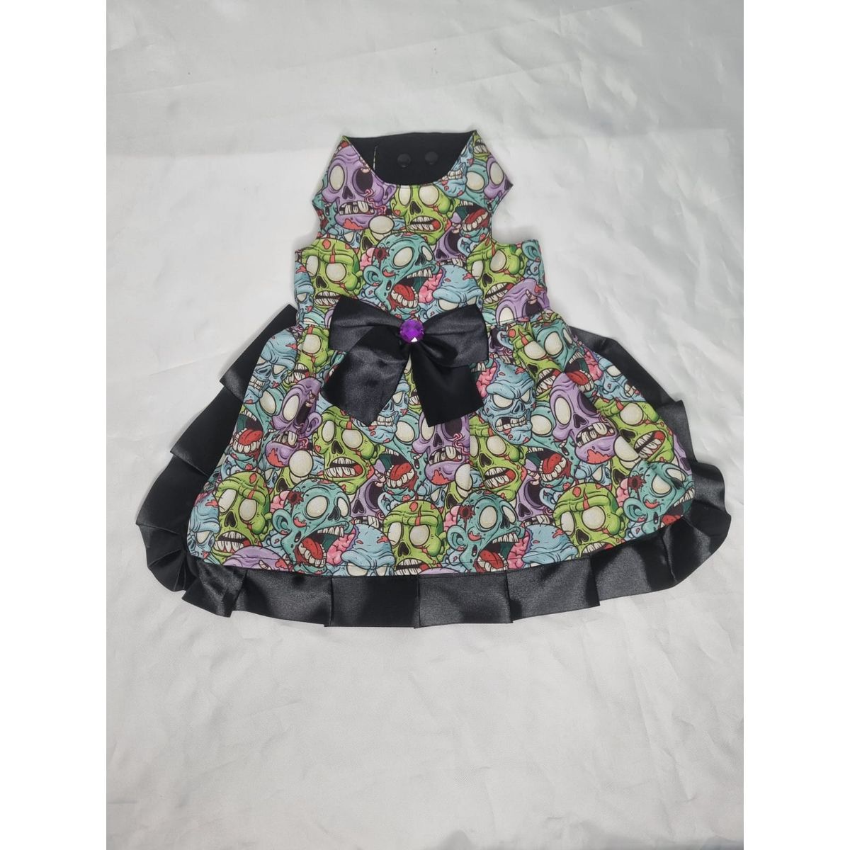 EL MUNDO DE EMMA - Vestido mascota halloween zombies talla XS