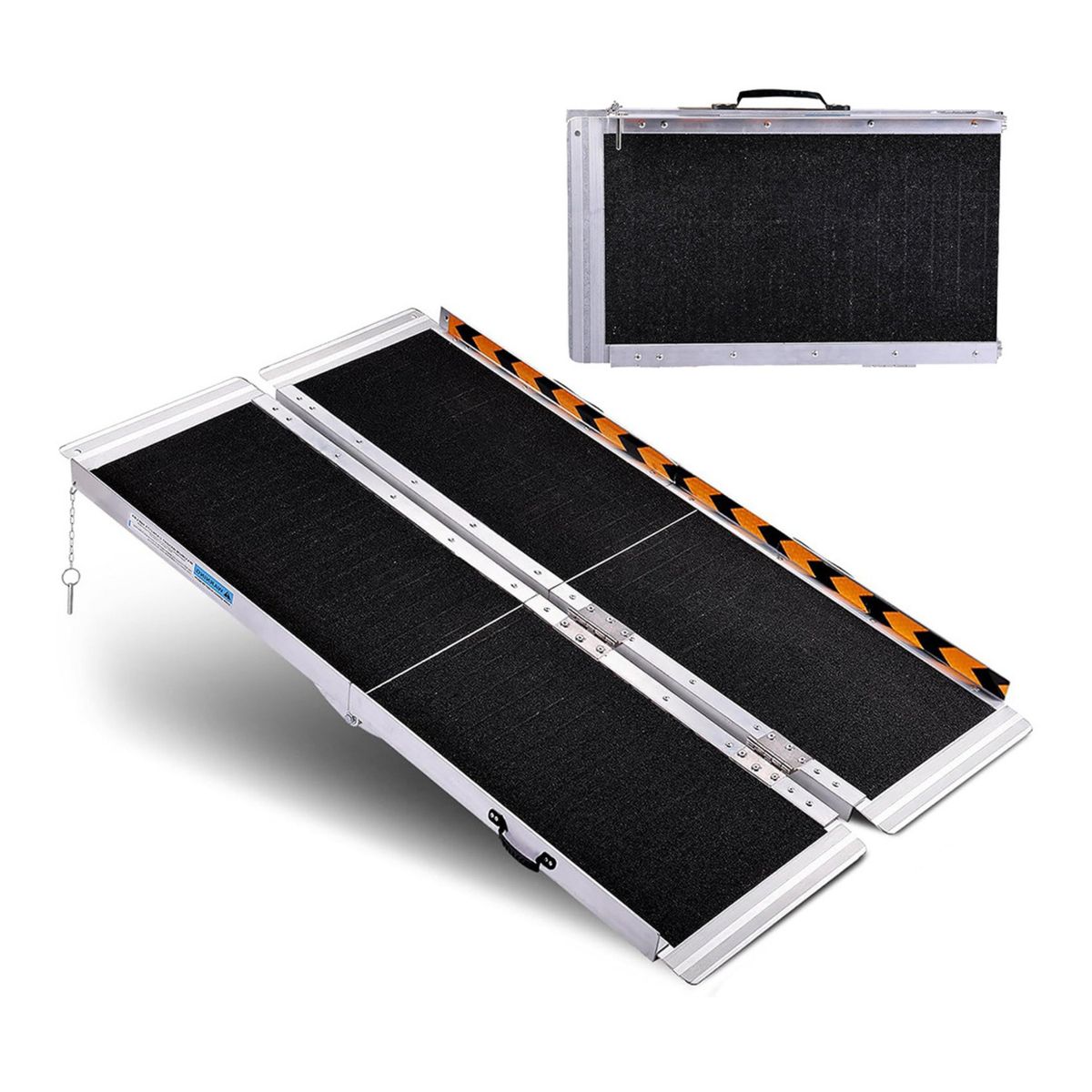 GENERICO - Rampa portátil plegable para sillas de ruedas 6 FT