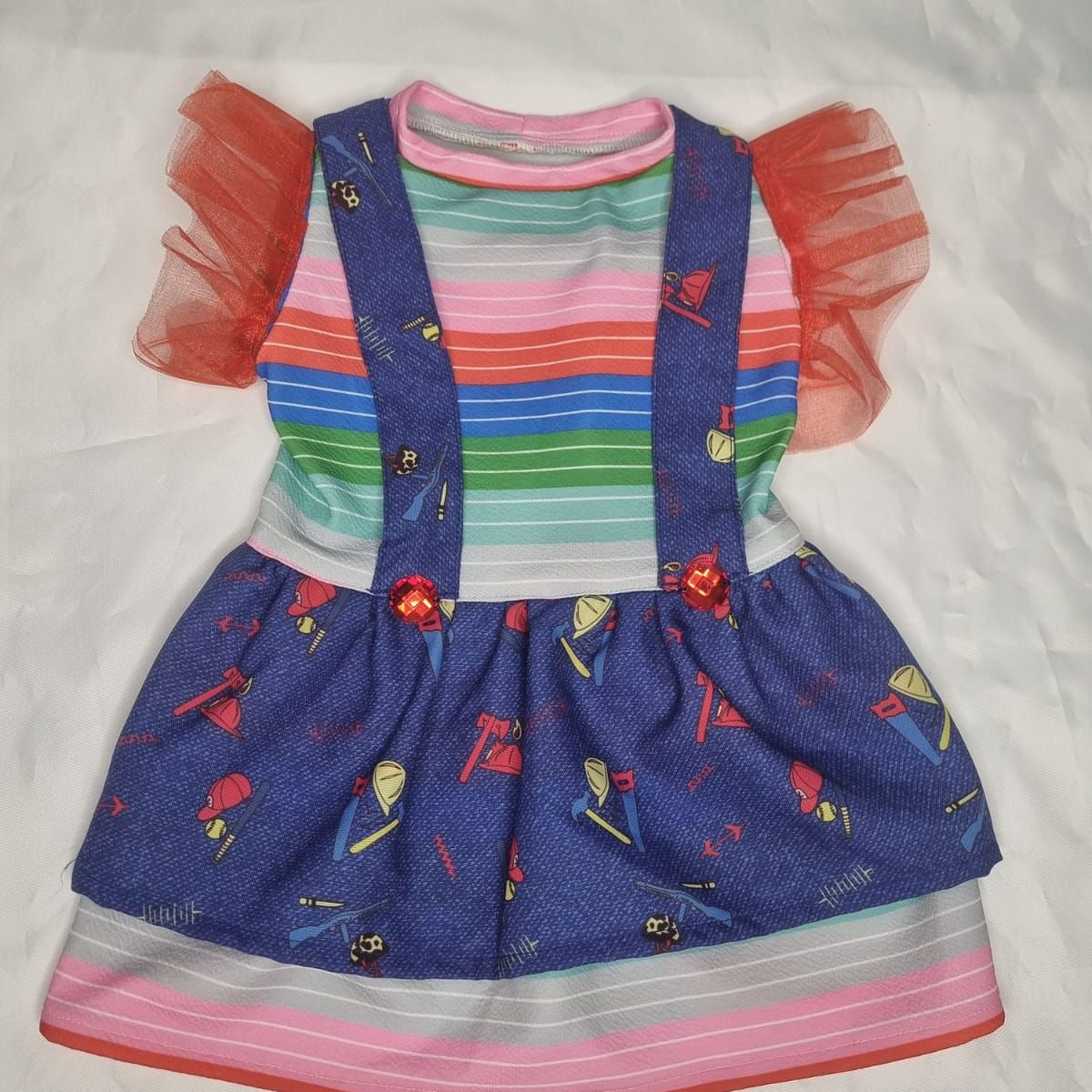 EL MUNDO DE EMMA - Vestido mascota halloween 2 talla L