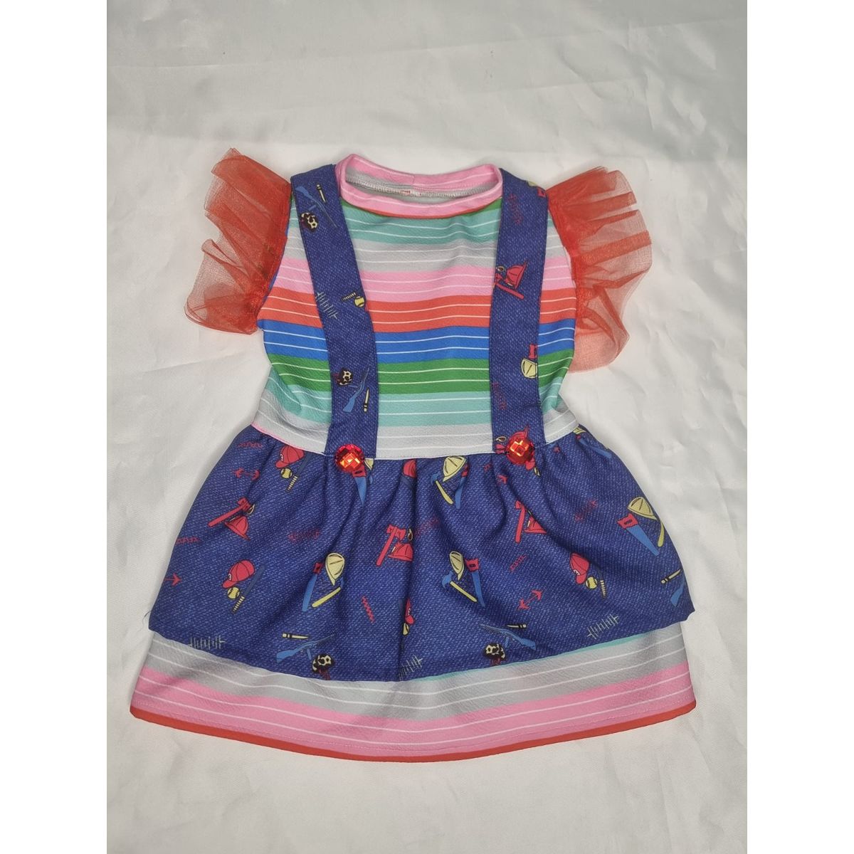 EL MUNDO DE EMMA - Vestido mascota halloween 2 talla L