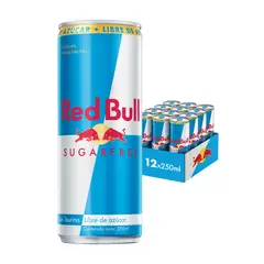 RED BULL - Bebida Energética Pack 12 Latas Sin Azúcar 250Ml