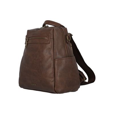 Imagen 2 del producto Cartera Mochila Mujer Paola Backbag Café