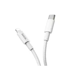 HOCO - Cable De Carga Rápida Usb-c A Lightning 20w Trenzado 1mt