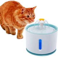 Fuente De Agua Para Gatos Y Perros 2 4 Litros Silenciosa