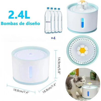 Imagen 2 del producto Fuente De Agua Para Gatos Y Perros 2 4 Litros Silenciosa
