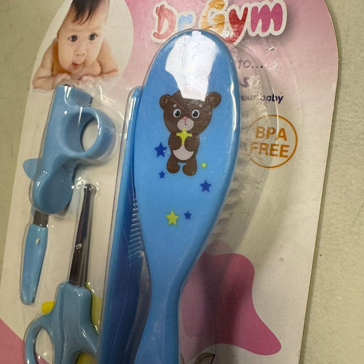 GENERICO - Set De Limpieza E Higiene Del Bebé Niño Y Niña CELESTE