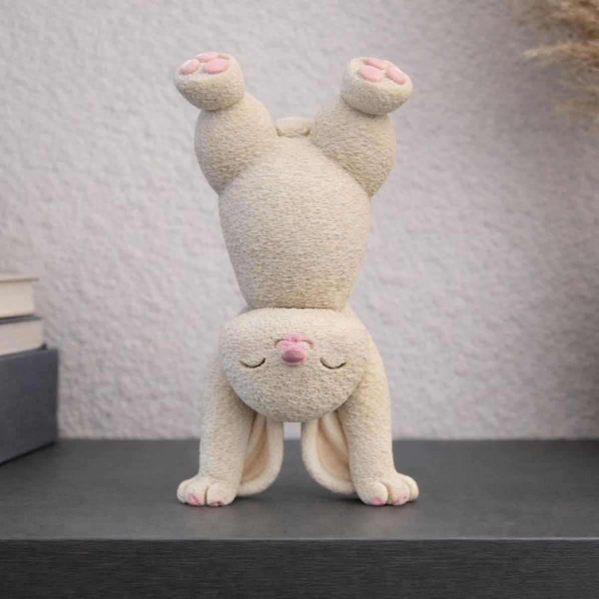 GENERICO - Figura decorativa de conejo de pascua tierno