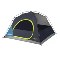 COLEMAN - Carpa de Campaña Skydome Dark Room 6 Personas Azul