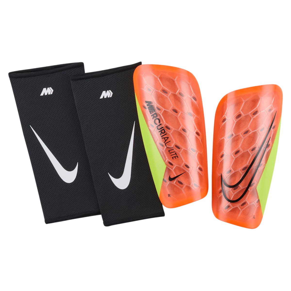 NIKE - Canilleras Nike Mercurial Lite Naranja Hombre